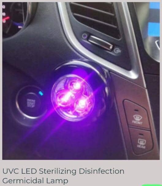 UVC LED Sterilizing disinfection germicidal lamp